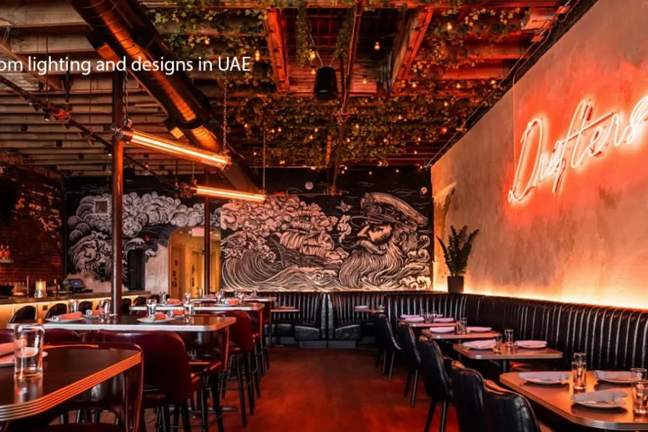 Custom lighting and design in UAE that enhance mood