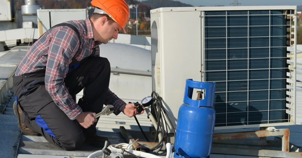 hvac and mechanical services for villas offices and commercial buildings in UAE