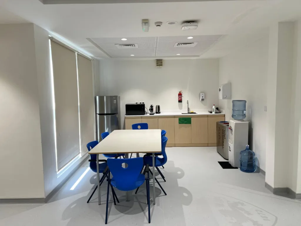 Glass partition work in Dwight educational facility Dubai
