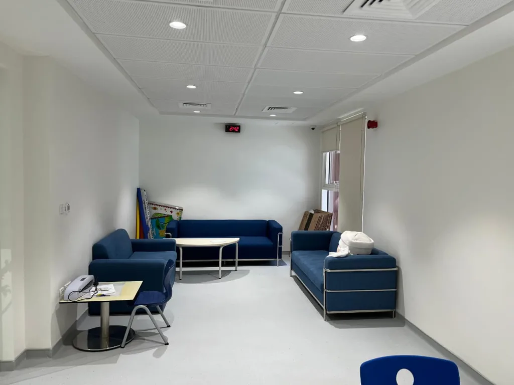 Gypsum ceiling and interior finishes for Dwight school